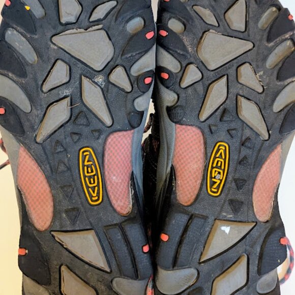 Keen Womens Utility Flint Steel Toe Trail Hiker Work Boots Shoes Size 10 Wide - Picture 6 of 6